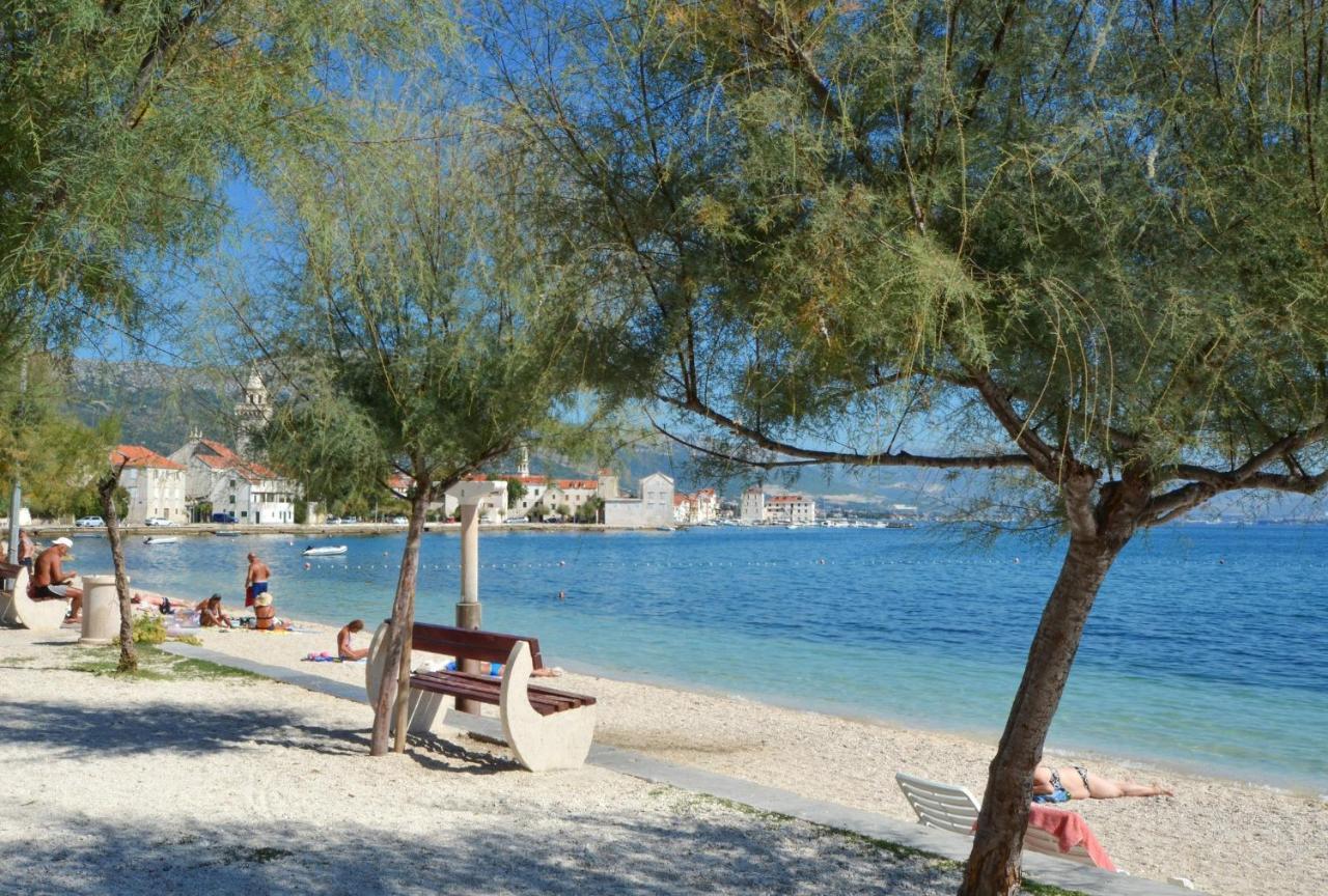 Luxury Apartment White Crystal Kastela Ngoại thất bức ảnh